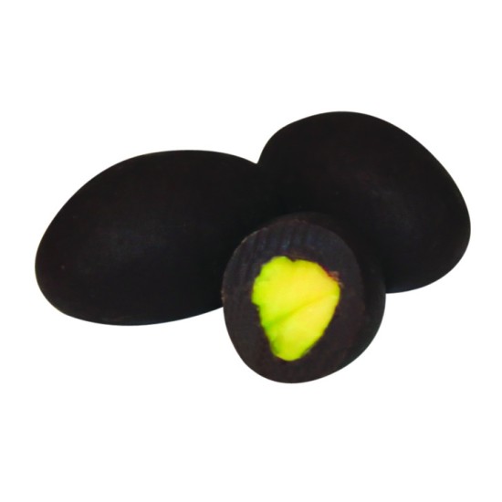 Ovalette Bitter Schoko Pistazien 1 kg - 058-121 - Katsan Gıda